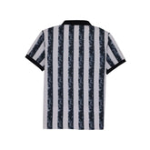 Status Quo Boys All-Over Striped Striped Polo Collar Tshirt